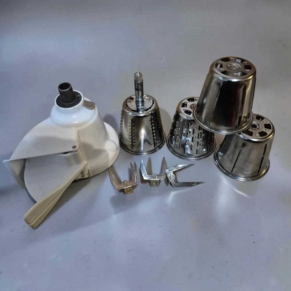 KitchenAid RVSA Rotor Slicer Shredder Stand Mixer Attachment 4 Cones OEM
